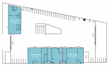 1678 Coleman Ave, Santa Clara, CA for lease Floor Plan- Image 1 of 4