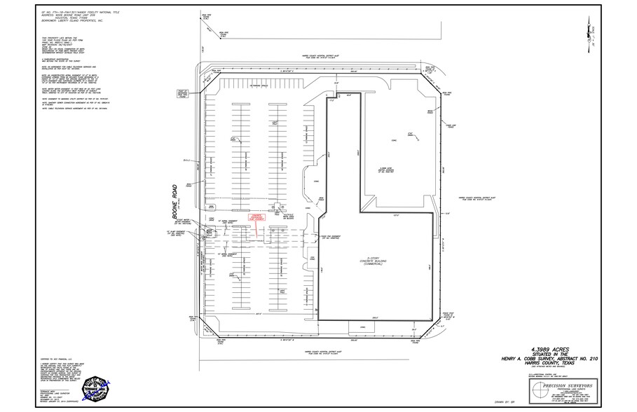 9009 Boone Rd, Houston, TX à louer - Plan de site - Image 1 de 35