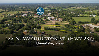 Plus de détails pour 435 N Washington St, Round Top, TX - Terrain à vendre