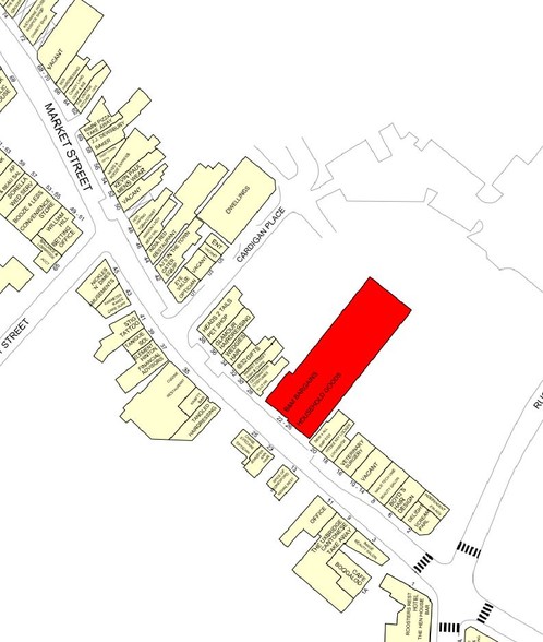 22-26 Market St, Hednesford à louer - Goad Map - Image 3 de 3