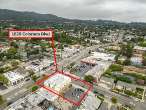 1620 Colorado Blvd, Los Angeles, CA - AERIAL  map view - Image1