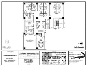 3025 S Parker Rd, Aurora, CO à louer Plan d’étage- Image 1 de 1