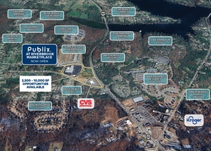 3911 Thompson Bridge Rd, Gainesville, GA - AERIAL  map view