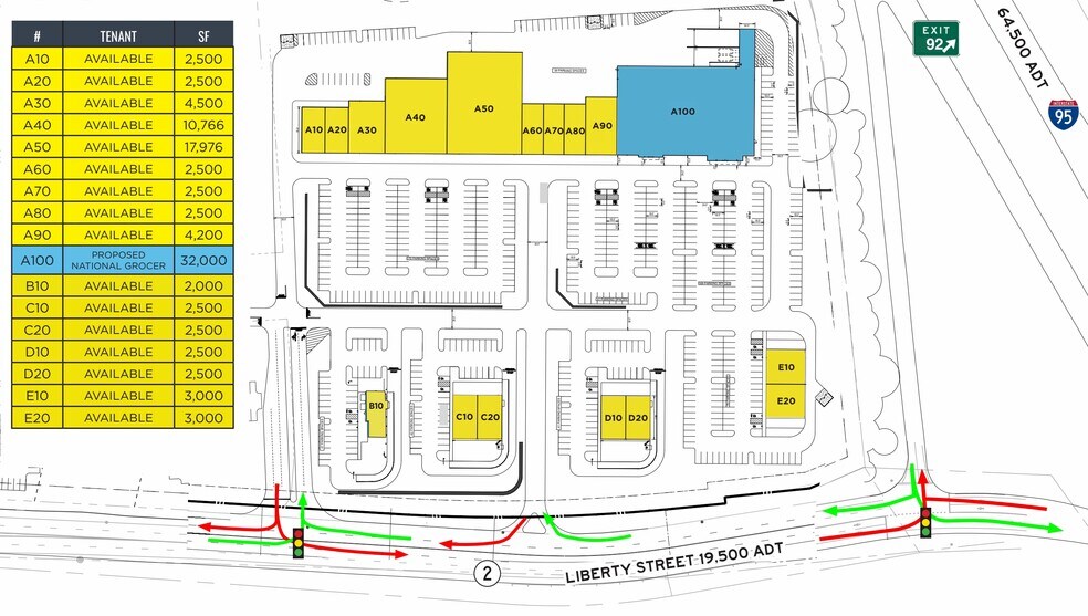 534 Liberty St, Pawcatuck, CT à louer - Plan de site - Image 3 de 6