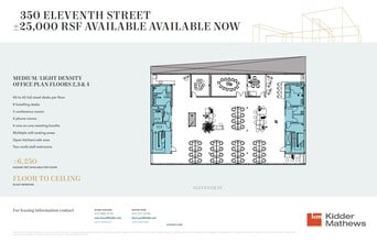 350 11th St, San Francisco, CA for lease Floor Plan- Image 1 of 6