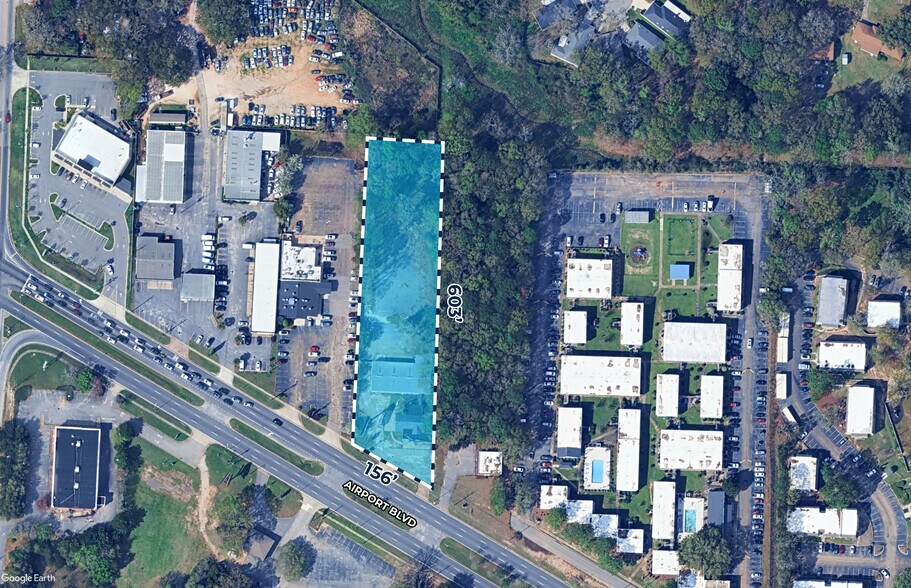 7032 Airport Blvd, Mobile, AL à vendre - Photo du bâtiment - Image 2 de 4