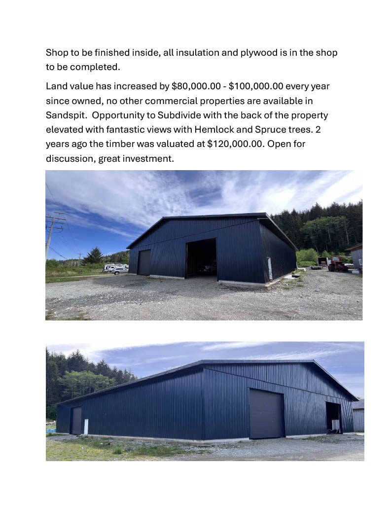 573 Beach Road, Sandspit, BC for sale Building Photo- Image 1 of 6