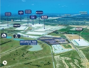 00 Discovery Hills Pky, Brookshire, TX - AERIAL  map view