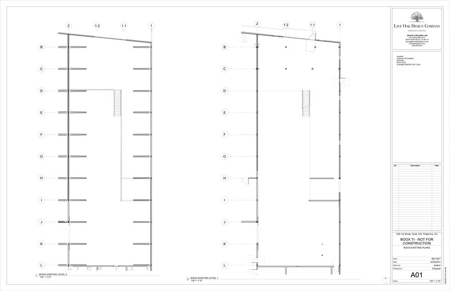 429 1st St, Petaluma, CA for lease - Site Plan - Image 3 of 6