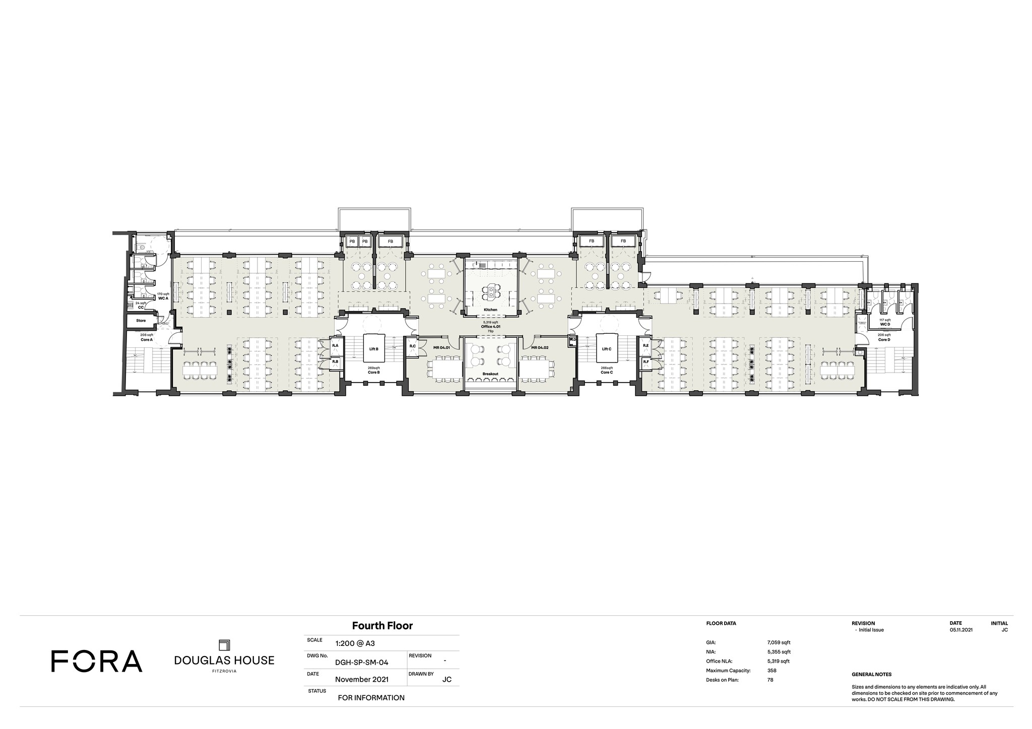 131-151 Great Titchfield St, London à louer Plan de site- Image 1 de 1