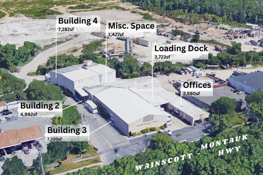 342 Montauk Hwy, Wainscott, NY à vendre - Aérien - Image 3 de 9