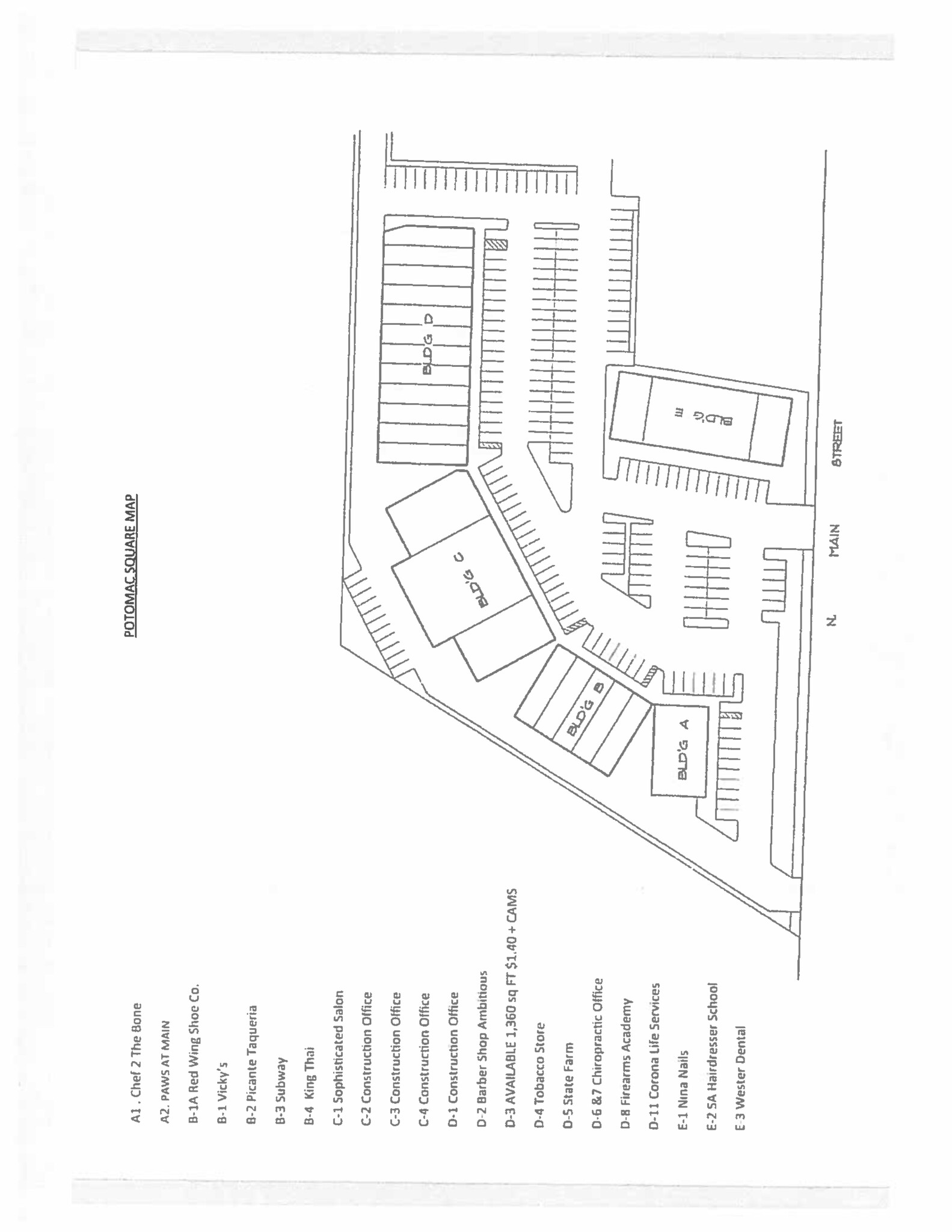 617-641 N Main St, Corona, CA for lease Site Plan- Image 1 of 1