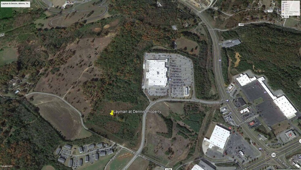Layman Rd & Dennis St, Athens, TN à vendre - Photo du bâtiment - Image 3 de 7