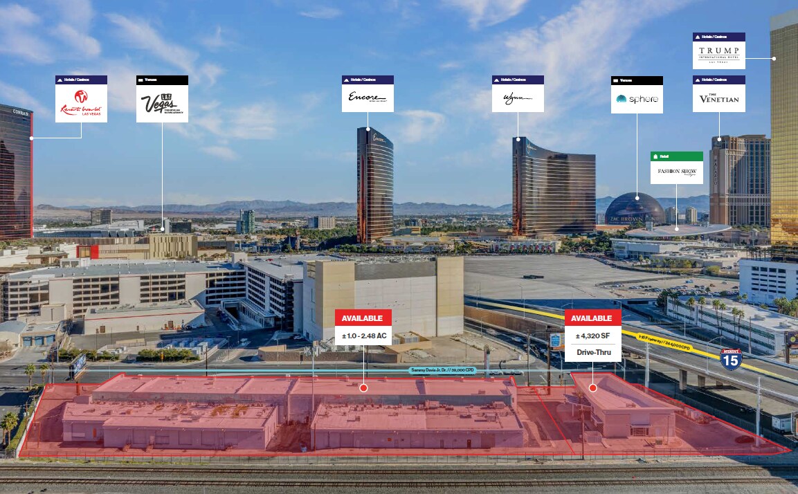 3115-3155 Sammy Davis Jr Dr, Las Vegas, NV for lease Primary Photo- Image 1 of 10