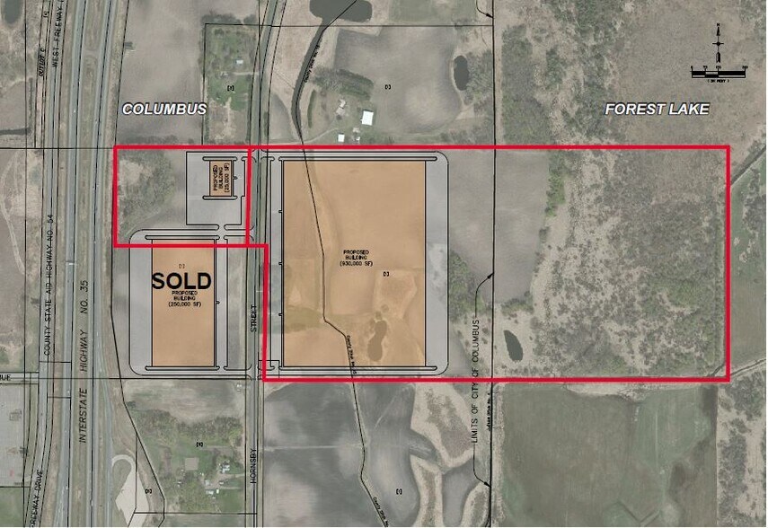 14751 Hornsby St NE, Forest Lake, MN à vendre - Aérien - Image 2 de 2