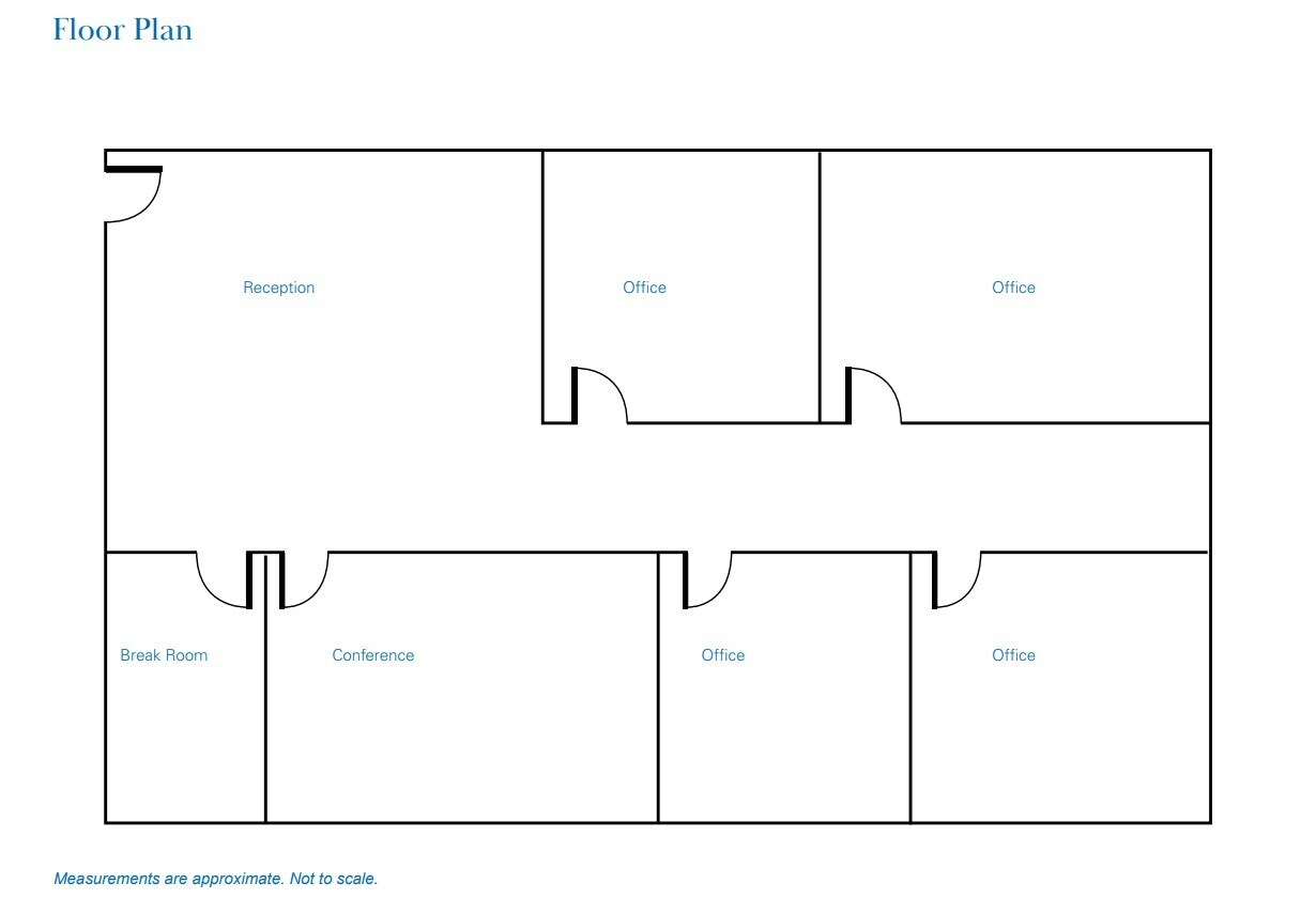 24 Professional Center Pky, San Rafael, CA à louer Plan d’étage- Image 1 de 1
