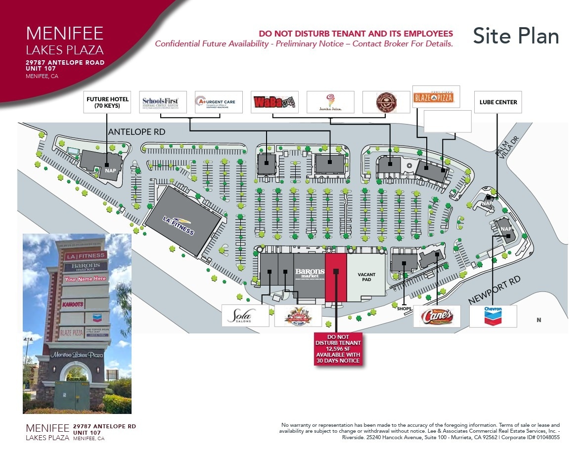 29787 Antelope Rd, Menifee, CA for lease Site Plan- Image 1 of 1
