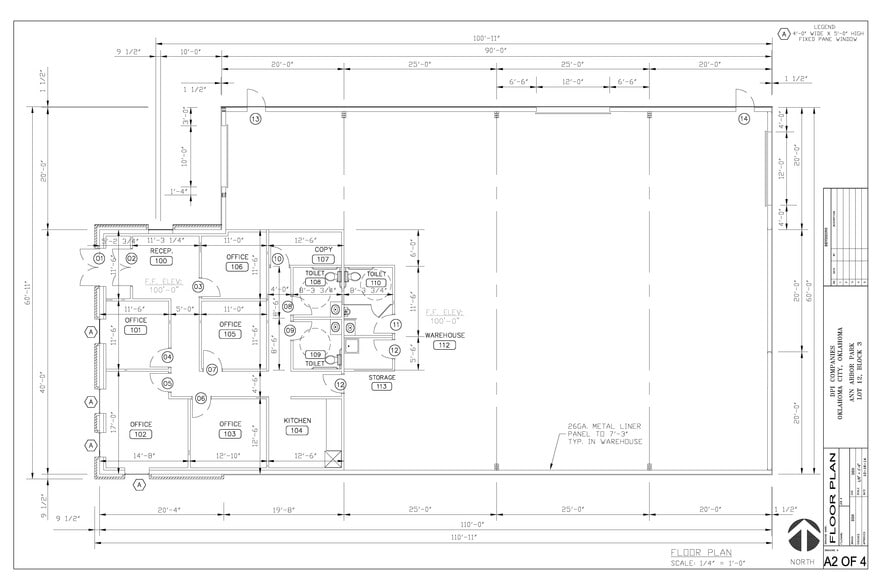 2608 S Ann Arbor Ave, Oklahoma City, OK for sale - Floor Plan - Image 2 of 2