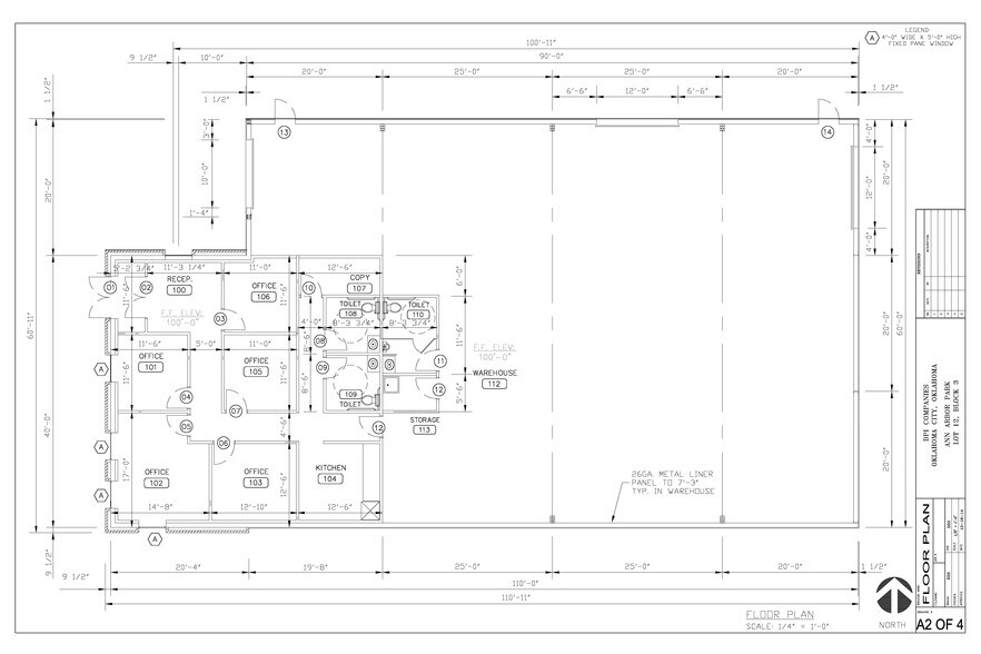 2608 S Ann Arbor Ave, Oklahoma City, OK à louer - Plan d’étage - Image 2 de 2