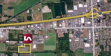 4100 152nd St NE, Marysville, WA - AERIAL map view