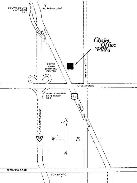 1000 Skokie Blvd, Wilmette, IL for lease - Site Plan - Image 2 of 2