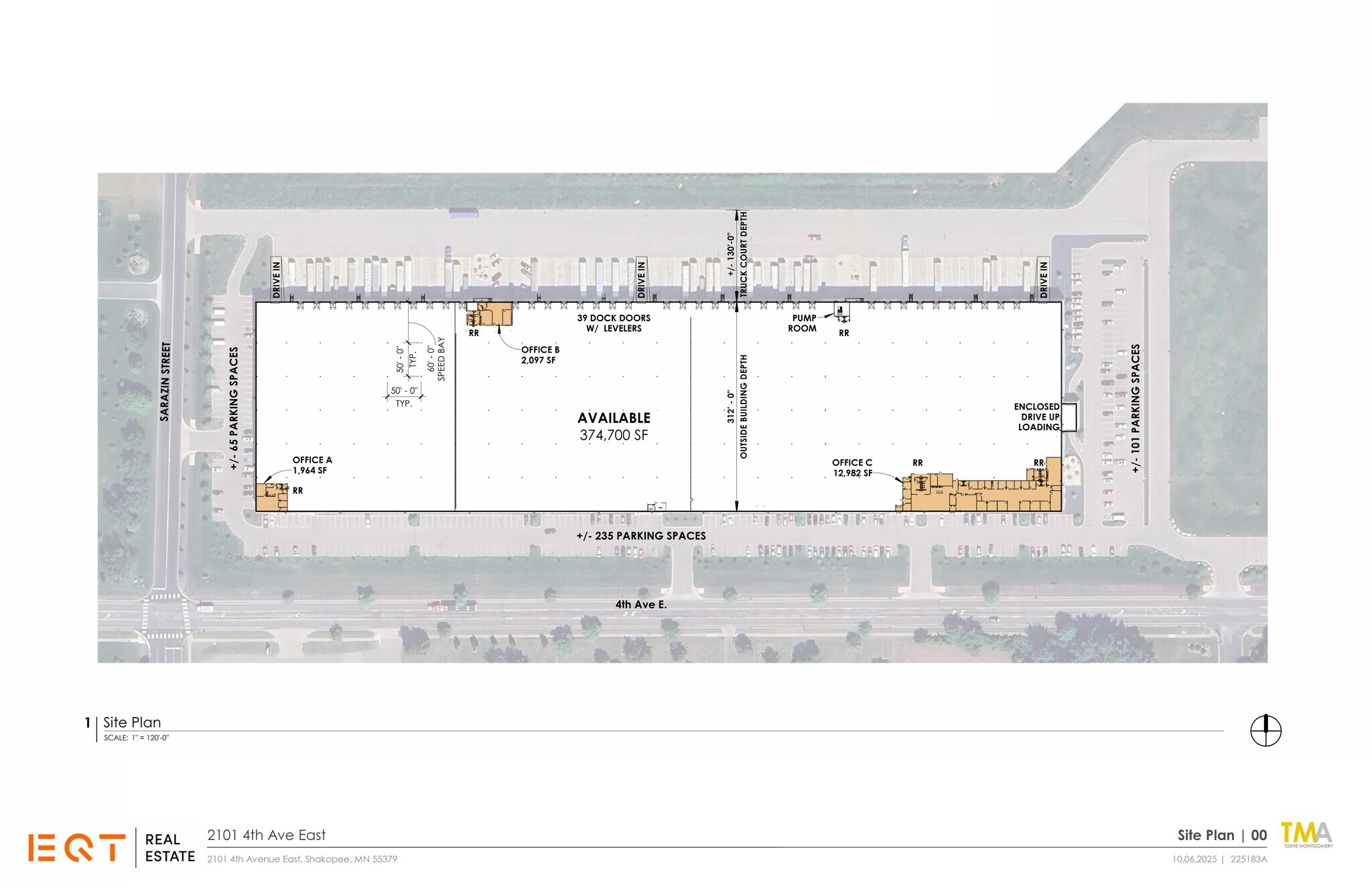 2101 4th Ave E, Shakopee, MN à louer Plan de site- Image 1 de 1