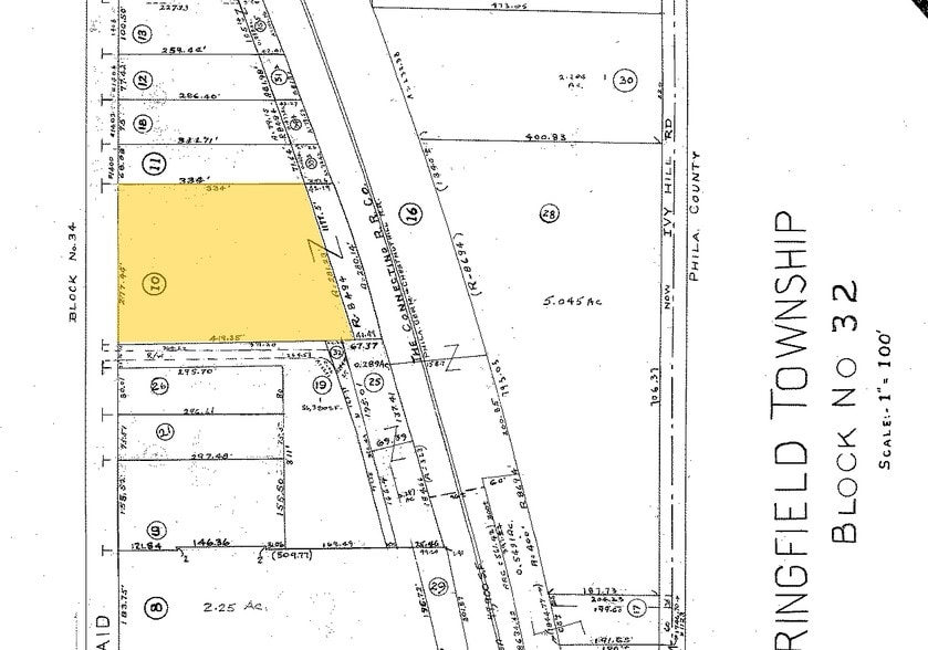 1300 E Mermaid Ln, Wyndmoor, PA for lease - Plat Map - Image 3 of 6