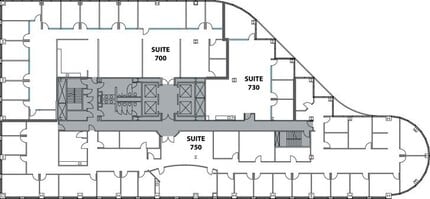 4270 Executive Sq, La Jolla, CA for lease Floor Plan- Image 2 of 6