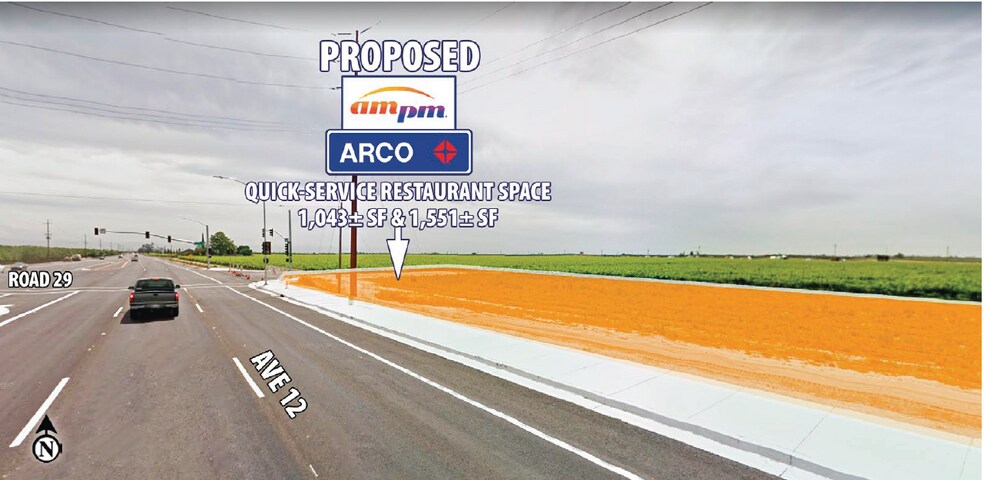 Rd 29 & Avenue 12, Madera, CA à louer - Photo du bâtiment - Image 2 de 3