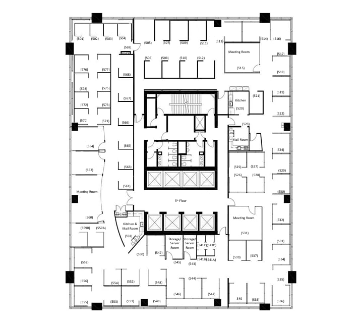 144 4th Ave SW, Calgary, AB for lease Floor Plan- Image 1 of 1