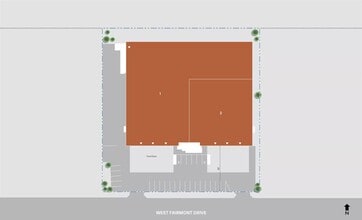 800 W Fairmont Dr, Tempe, AZ à louer Plan de site- Image 1 de 1