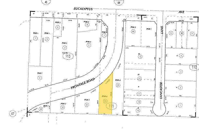 Dracaea Ave, Moreno Valley, CA for sale - Plat Map - Image 3 of 3