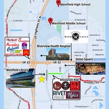 17300 Westfield Blvd, Westfield, IN for lease Map- Image 2 of 2