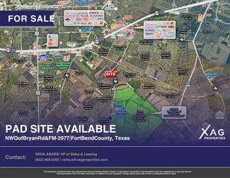 More details for 6231 Bryan Road, Rosenberg, TX - Land for Sale