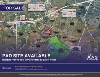 Plus de détails pour 6231 Bryan Road, Rosenberg, TX - Terrain à vendre