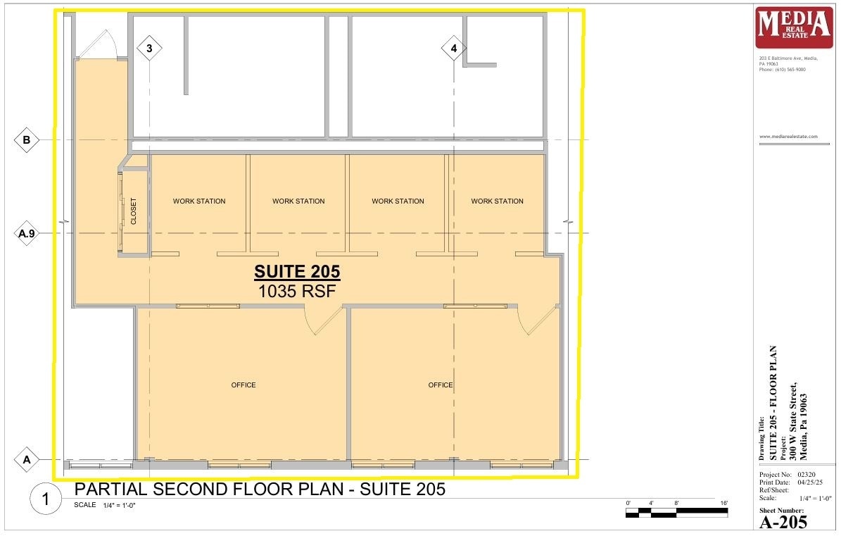 300 W State St, Media, PA for lease Floor Plan- Image 1 of 1