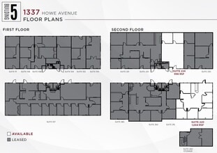 1321 Howe Ave, Sacramento, CA for lease Floor Plan- Image 1 of 1