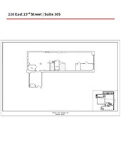 220 E 23rd St, New York, NY for lease Floor Plan- Image 1 of 3