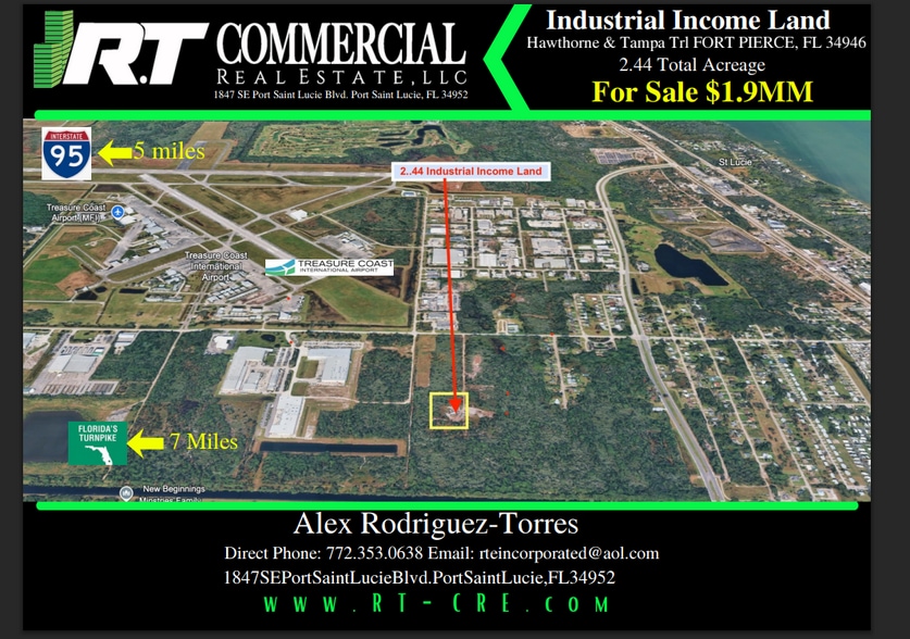 Hawthorne & Tampa FORT PIERCE trl, Fort Pierce, FL à vendre - Photo du bâtiment - Image 2 de 4
