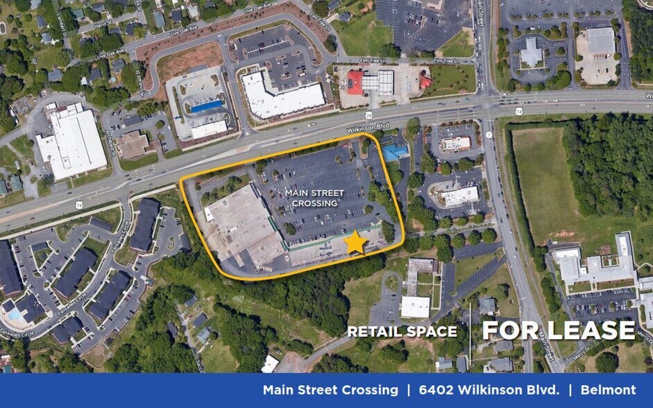 6400-6438 W Wilkinson Blvd, Belmont, NC à louer - Photo du bâtiment - Image 2 de 5