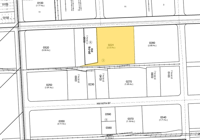 3570 NW 62nd St, Miami, FL for lease - Plat Map - Image 3 of 3