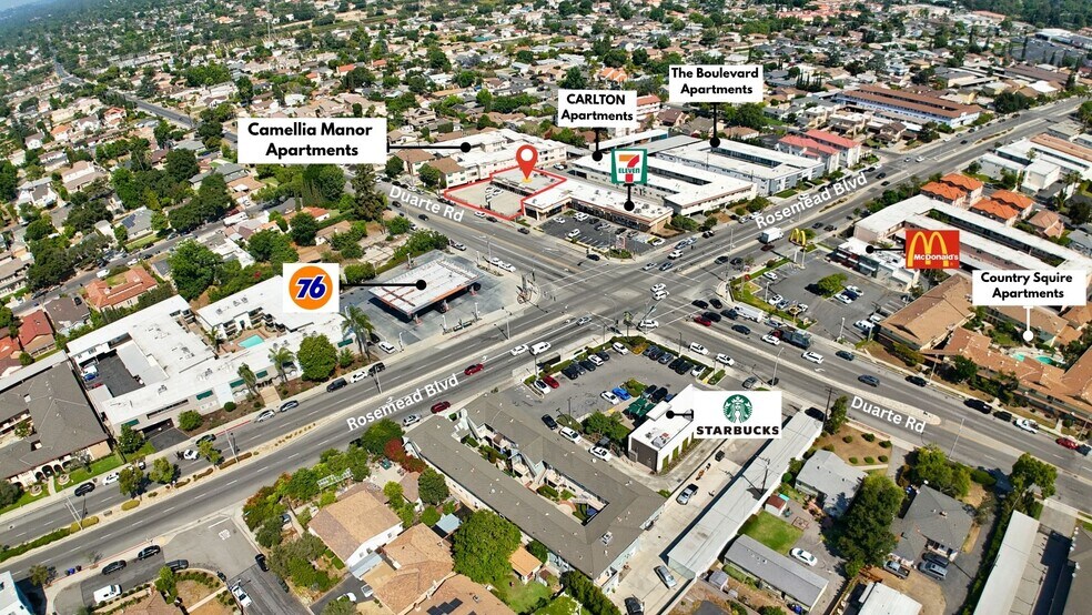 8951-8955 Duarte Rd, San Gabriel, CA à louer - Photo du bâtiment - Image 3 de 24