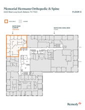 5420 West Loop S, Bellaire, TX à louer Plan d’étage- Image 1 de 1