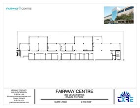 300 Decker Dr, Irving, TX for lease Floor Plan- Image 1 of 1
