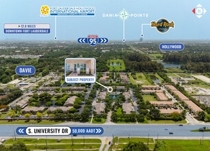 5220 S University Dr, Davie, FL - Aerial map view - Image1
