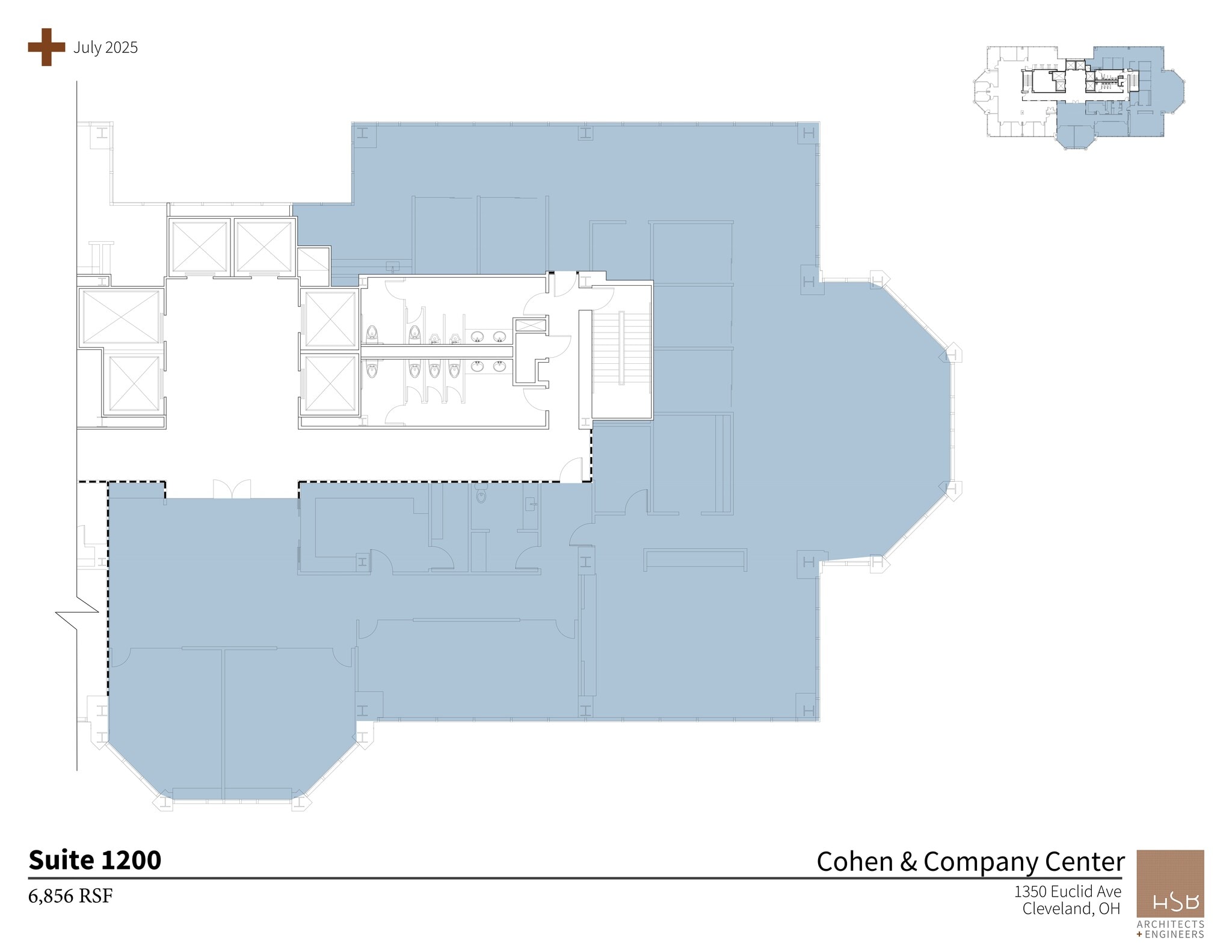 1350 Euclid Ave, Cleveland, OH for lease Site Plan- Image 1 of 1