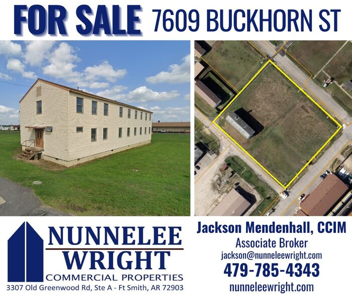 7609 Buckhorn St, Fort Smith, AR à vendre - Photo principale - Image 1 de 1