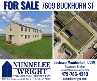 Plus de détails pour 7609 Buckhorn St, Fort Smith, AR - Bureau à vendre