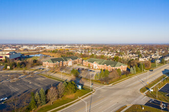 1800 Nations Dr, Gurnee, IL - aerial  map view