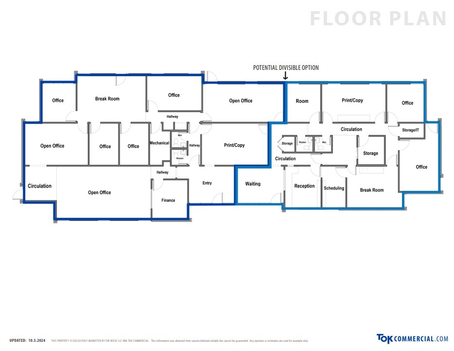 1104 N Cole Rd, Boise, ID à vendre Plan d  tage- Image 1 de 1